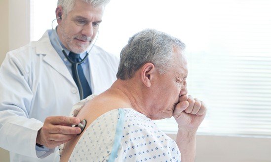 If there is a disease in old age, then the number of lung diseases is more