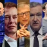 Top 8 richest people in the world