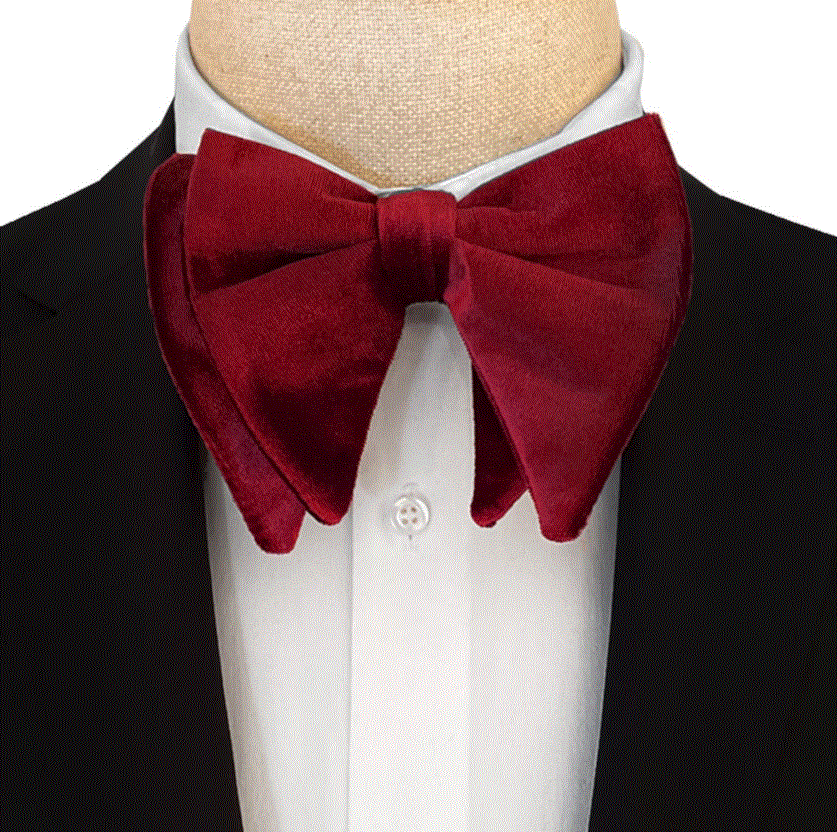 Make a Statement with a Burgundy Bowtie: Elevate Your Style to New Heights