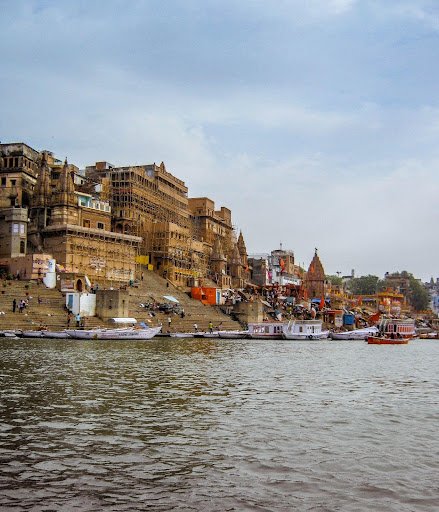 One of the holiest cities in India, Varanasi is located on the Ganga Riverbanks