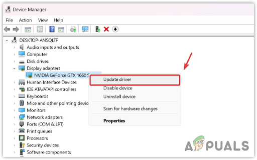 Update Graphic Drivers