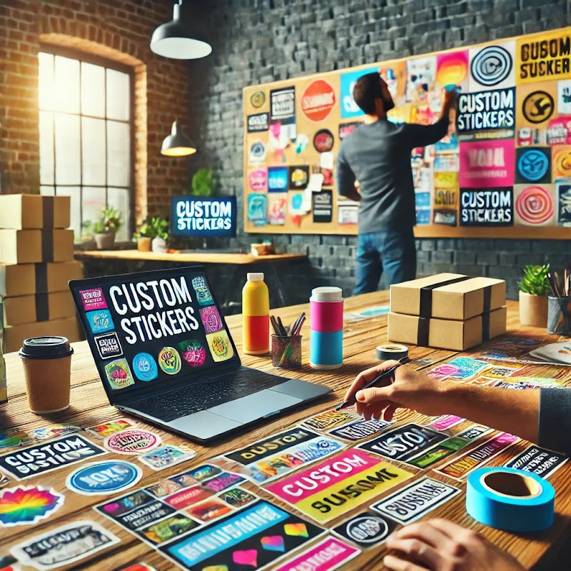 Why Custom Stickers Are Great for Small Business Marketing
